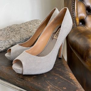 Badgley Mischa sparkling heels size 8m